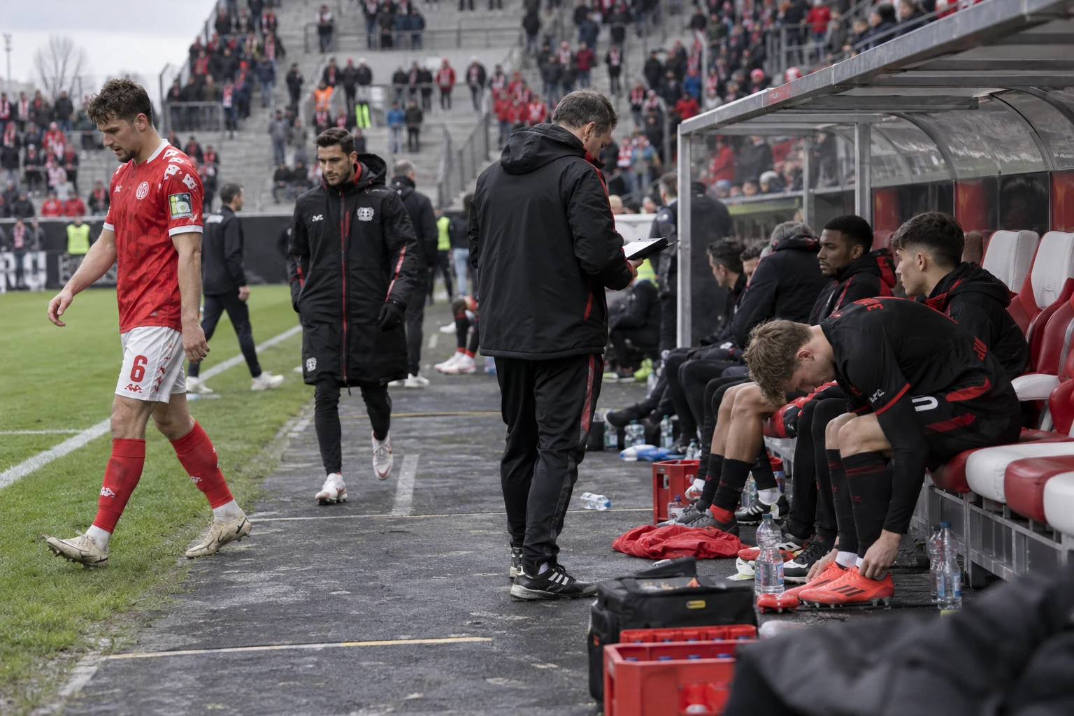 Bayer Leverkusen slog Mainz med 4 mot 3