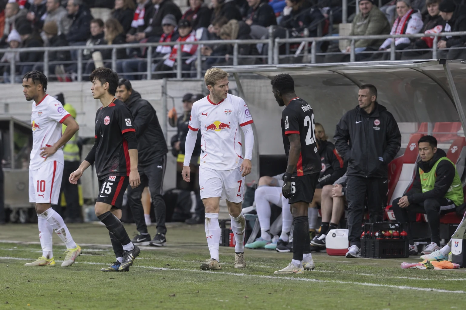 RB Leipzig körde över Frankfurt med sex mål